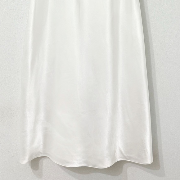 Marks & Spencer White Lace Trim Full Midi Slip Size 8 - Picture 7 of 16